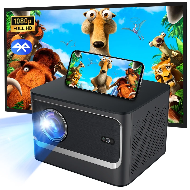 Z9 slim aux light car consola x3 elonix led projector connect mobile phone