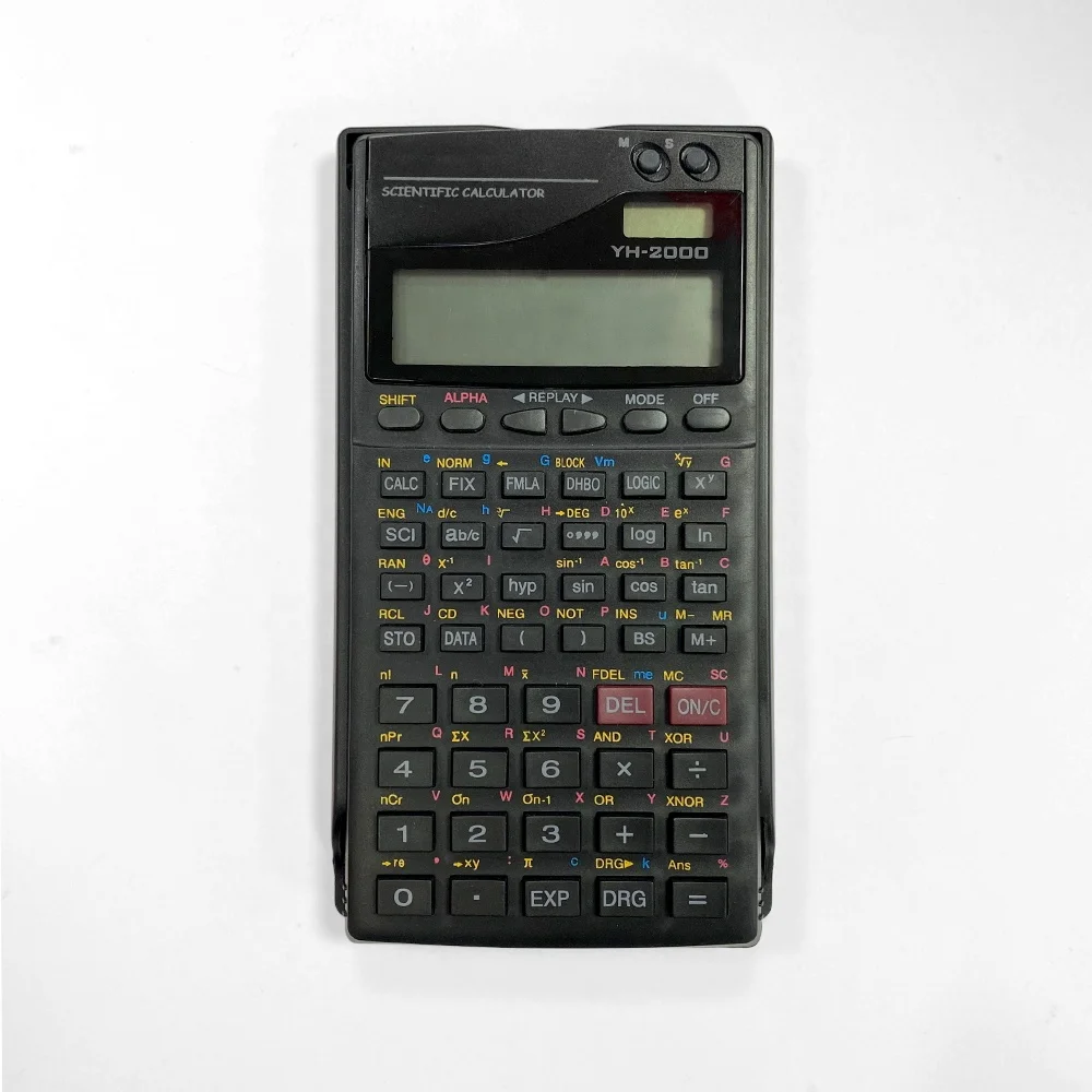 China student YH-2000 Electric scientific Calculadora calculateur custom logo promotional gifts printing scientific Calculators