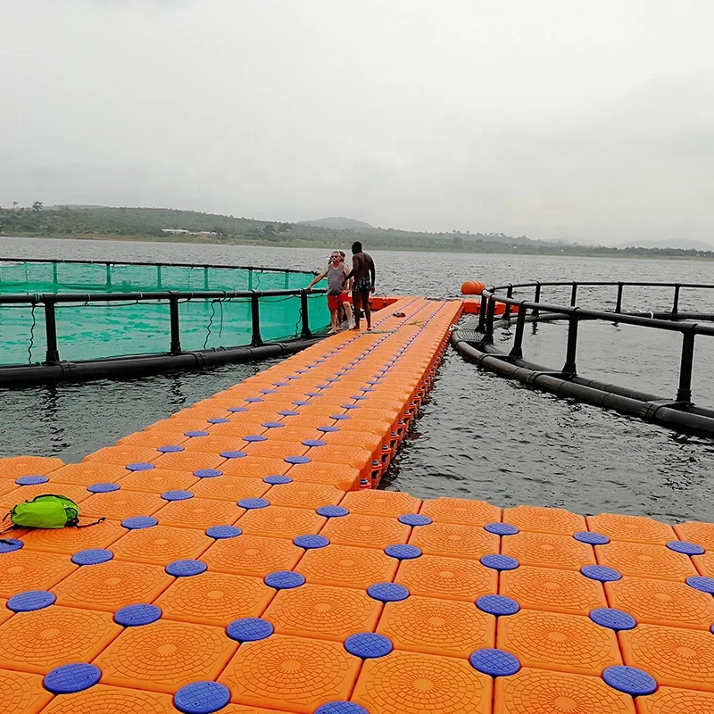 Морская Плавающая Платформа HDPE модульная плавающая док-станция