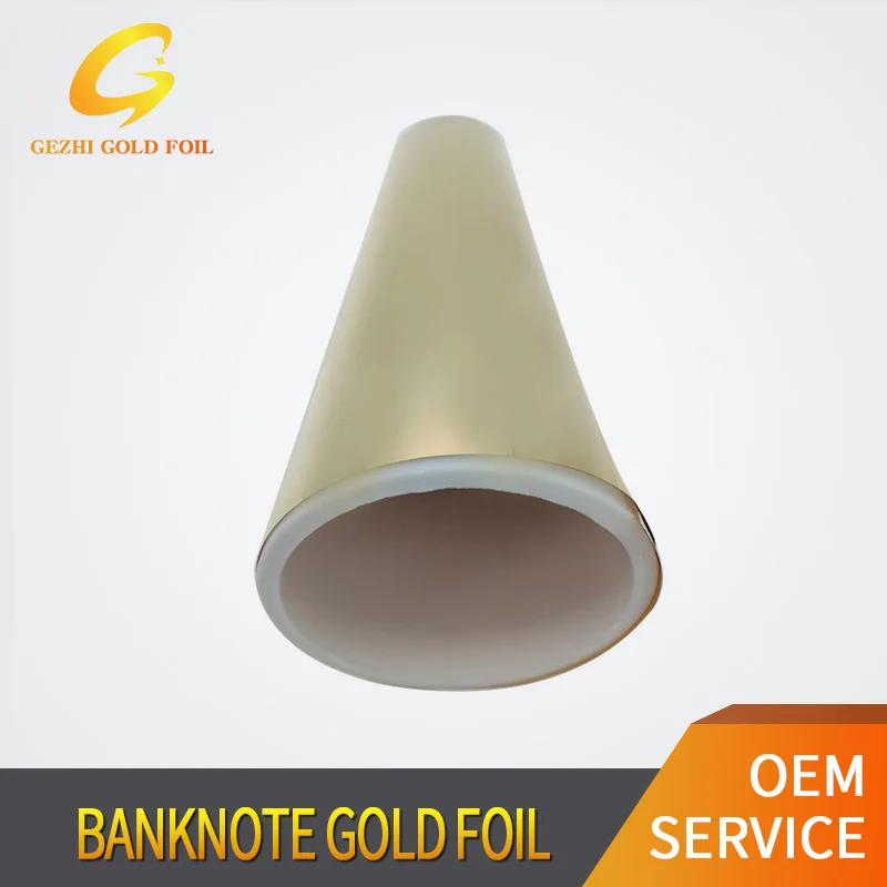 Pure Gold Banknote 24K Gold Foil Picture And Gold Art Collections