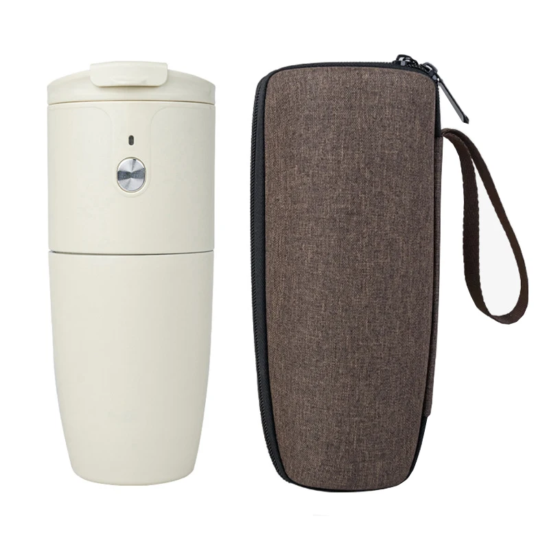 Portable Rechargeable Car DC12V Coffee Grinder Machine Mini Espresso Coffee Cup for Capsule Coffee Powder