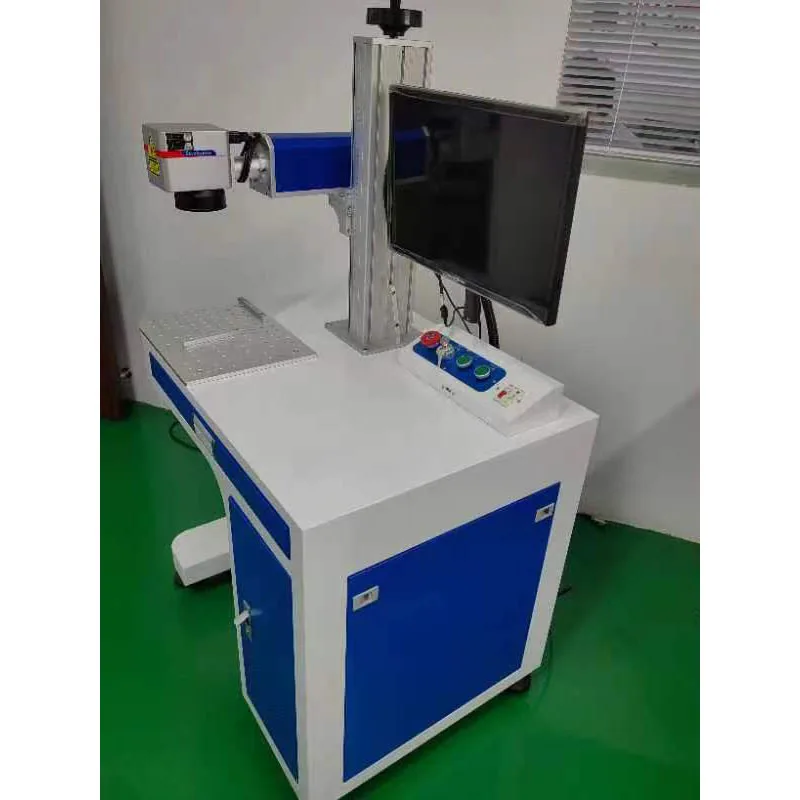 High Speed Logo Date Code Cnc 3d Mini Fiber Laser Engraving Machine For Mobile Phone Shell