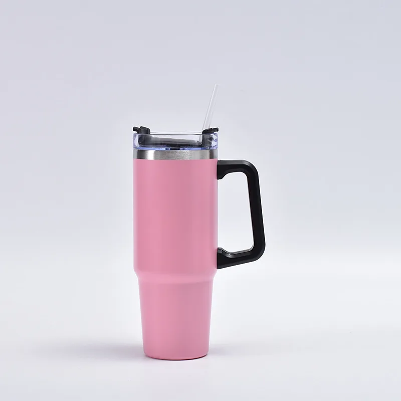 Handle Cup 30oz car cup stainless steel large capacity vacuum insulation drinkware portable cup wholesale tumbler in stock