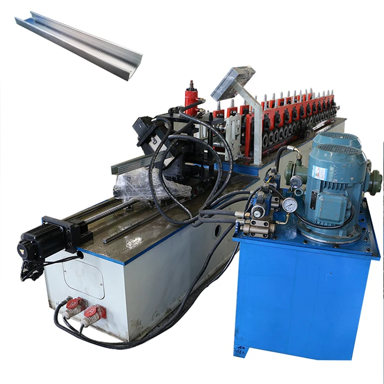 2019 hot sale metal stud and track aluminium CW UW profile making machine