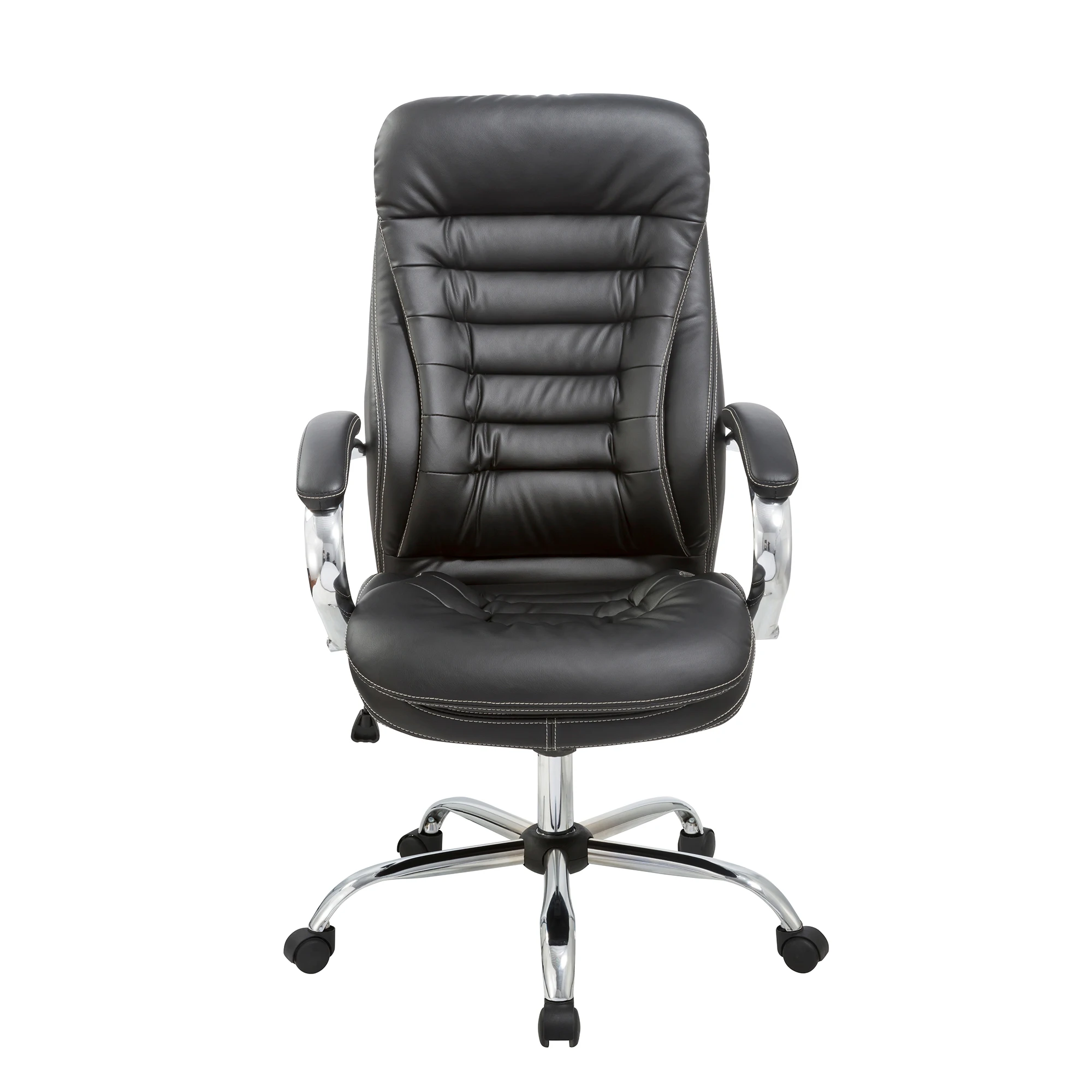 Cheap Sample Office chair ergonomic  swivel executive PU+PVC leather manager boss leather office chair