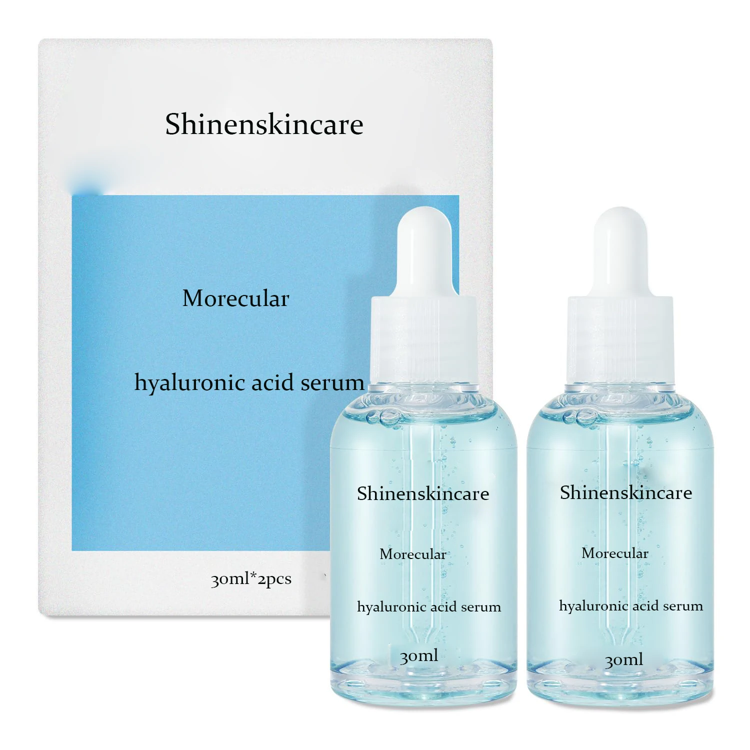 Private Label Korea Skin Care Anti Fine Line Hydrating Moistirizing Hyaluronic Acid Facial Serum