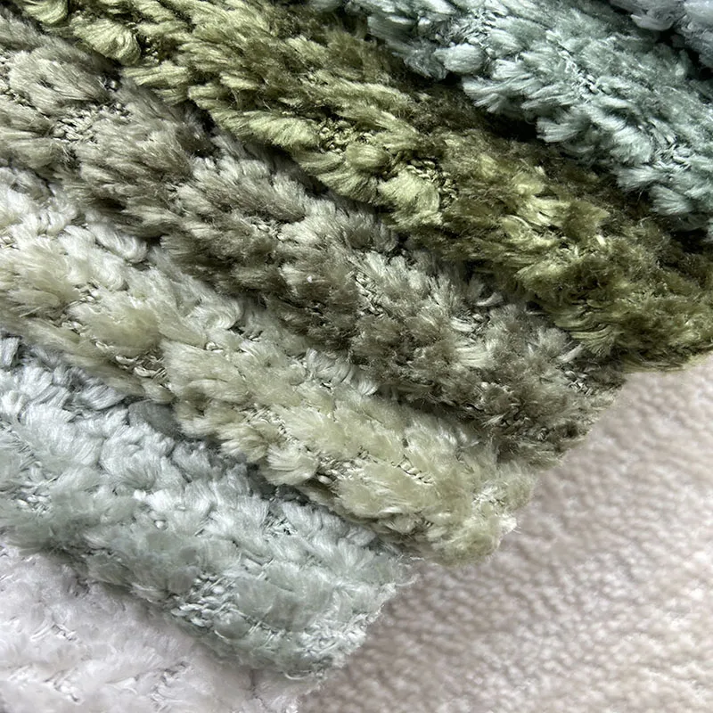wholesale upholstery fabric vertical grain thick lines chenille sofa fabric