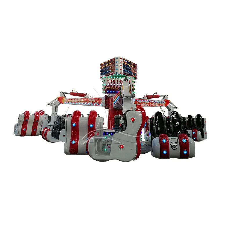 Fairground Manege Attraction Extreme Energy Storm Rides Import From China Amusement Equipment