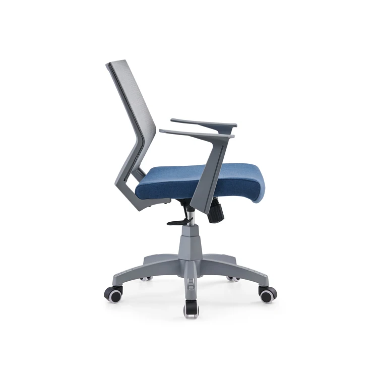 2021 New Hot Sale Foshan Electroplating Three-Stage Gas Rod Mid Back Mesh Office Chair