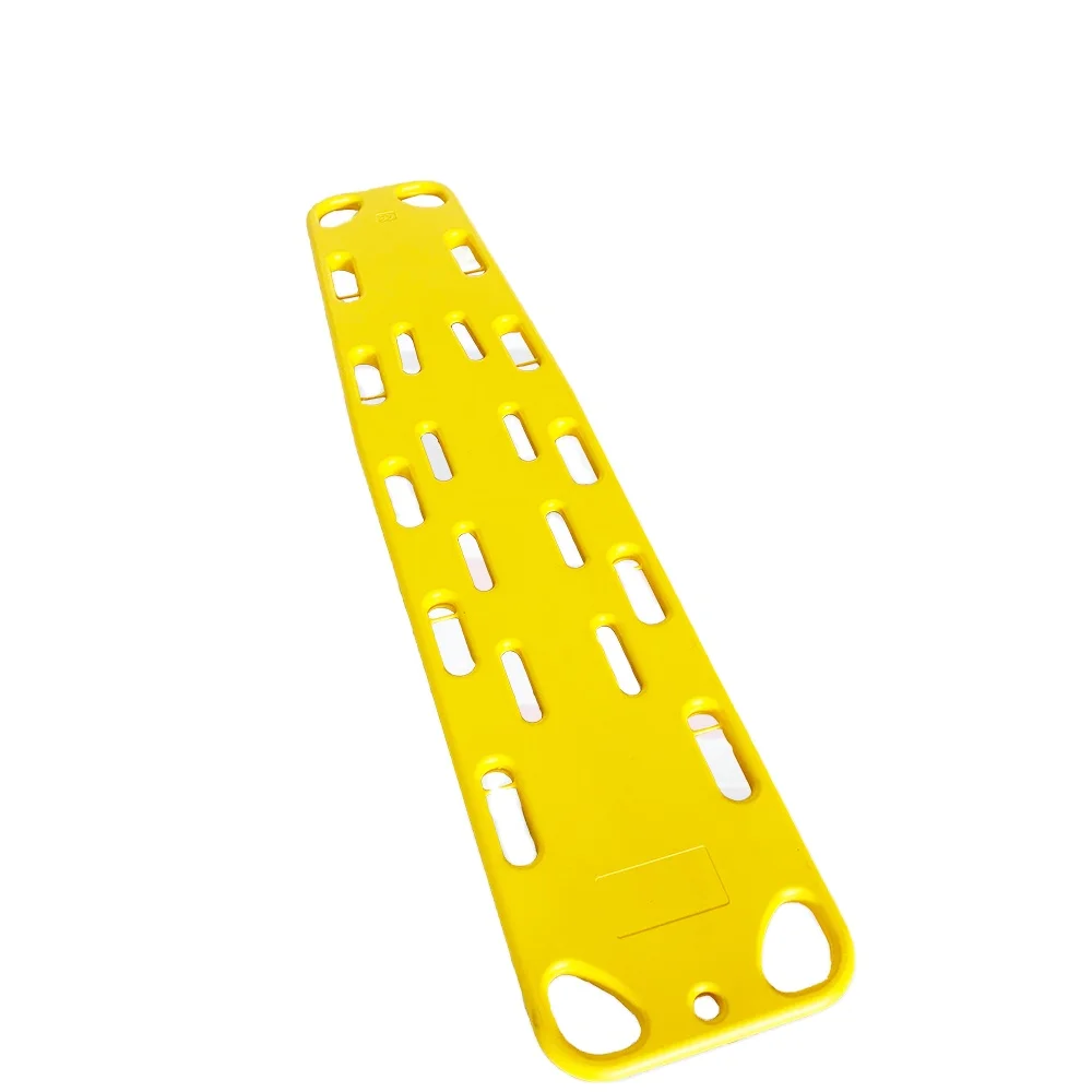 Portable Plastic Floating Water Rescue Spine Board ,Medical Plastic Spine Board Set For Sale