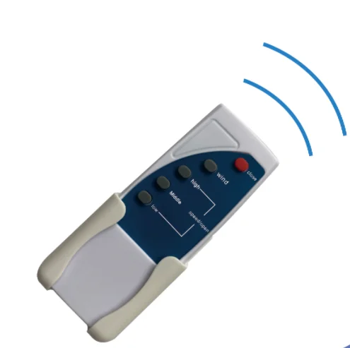 18' inch Commercial Embedded Installation White Drop 3 light Sources False Ceiling fan With Remote Control