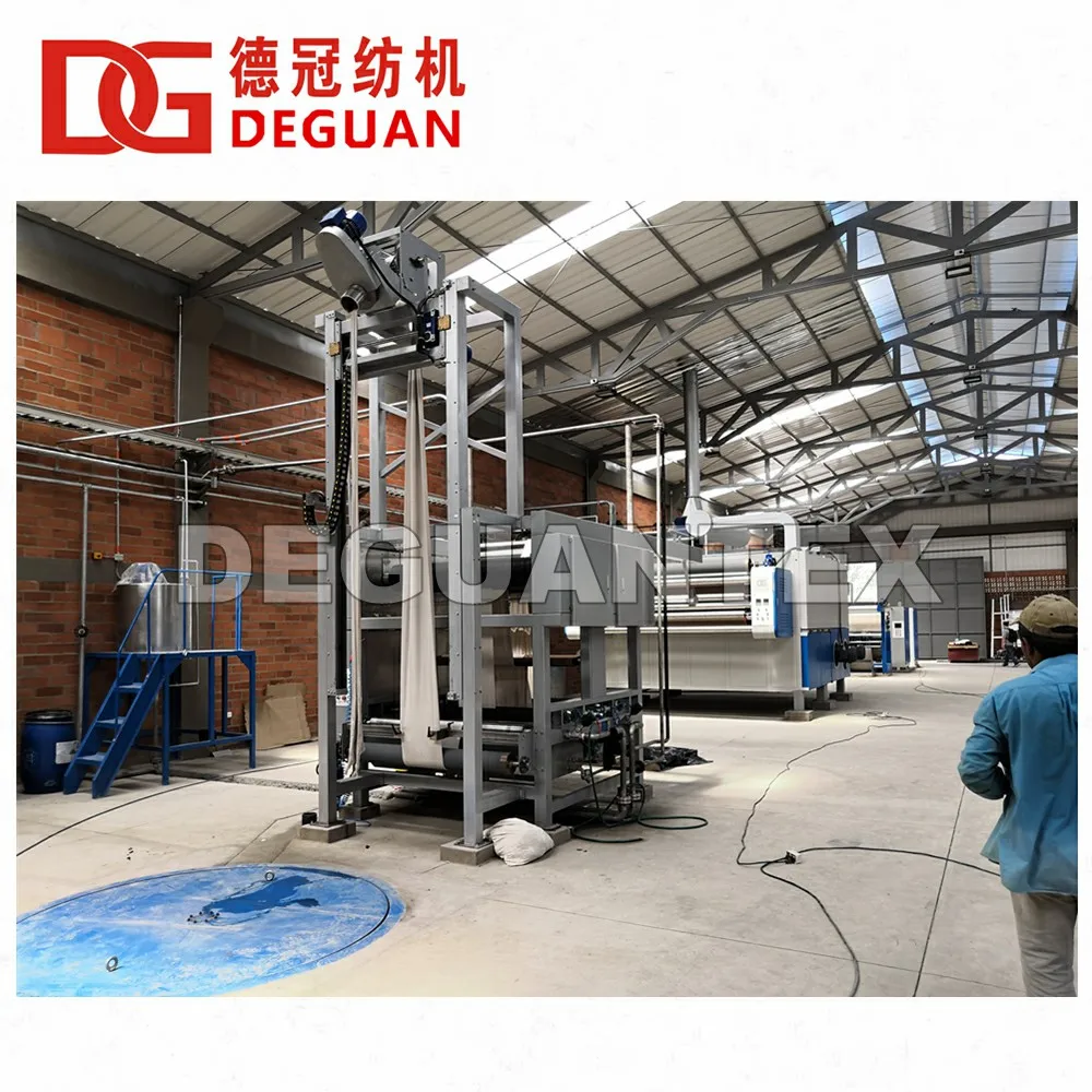 Deguan Balloon Padder and Detwister machine for Textile Processing after dyeing machine