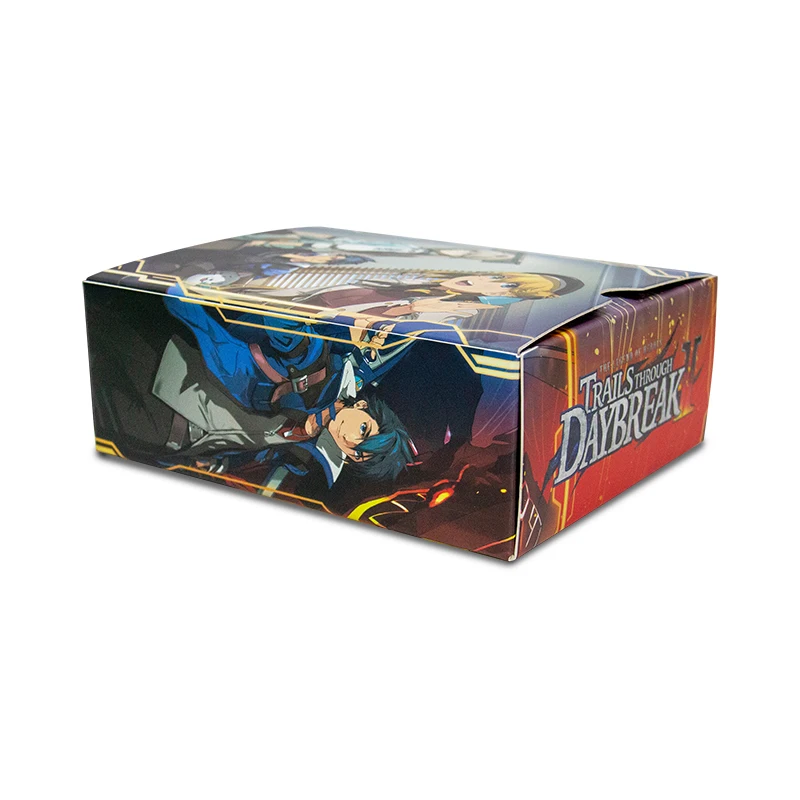 Recyclable Customized Foldable Square Cardboard Gift Boxes Anime Packaging Paper box