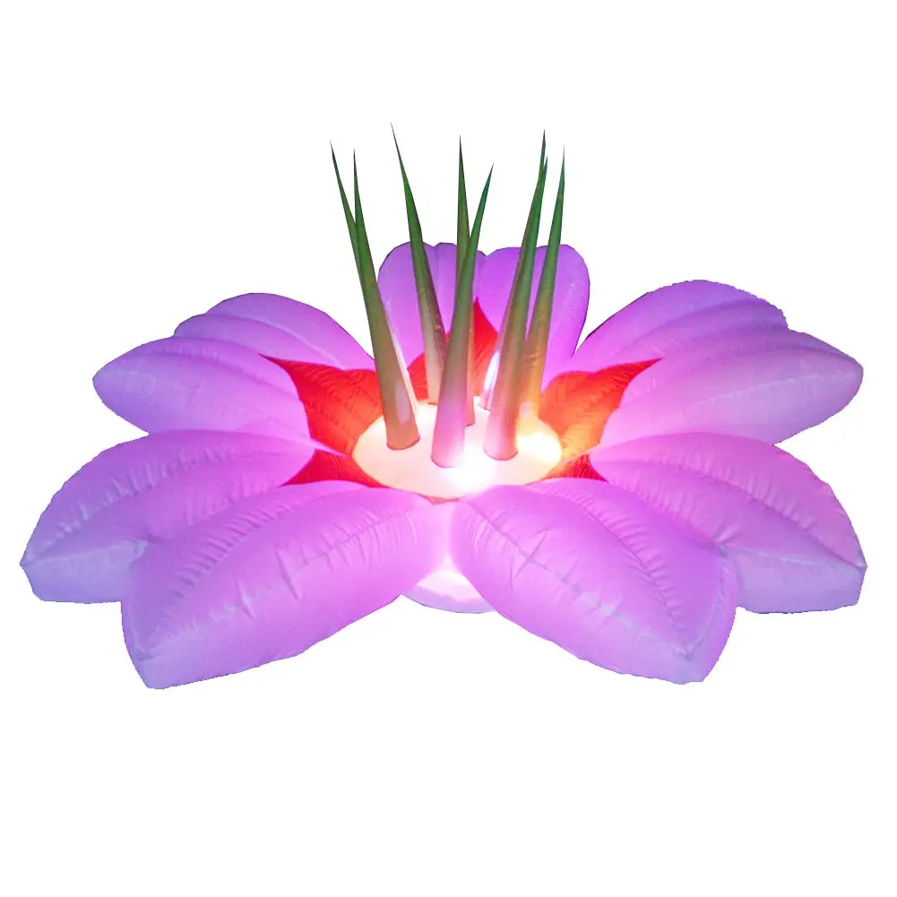 giant party inflatable led light flower decoration  LD-48