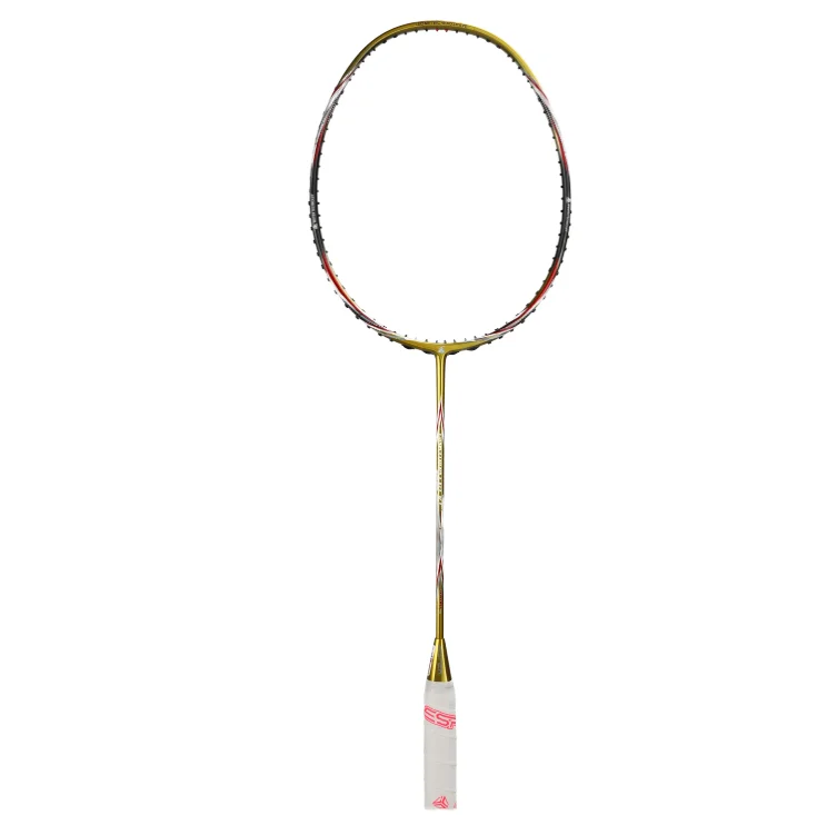 Konmat Sports Esper 5U 78g Badminton Racket 1K Woven Toray Graphite Fiber 32lbs 6.8 mm Shaft Carbon Fiber Grip OEM/ODM Welcome