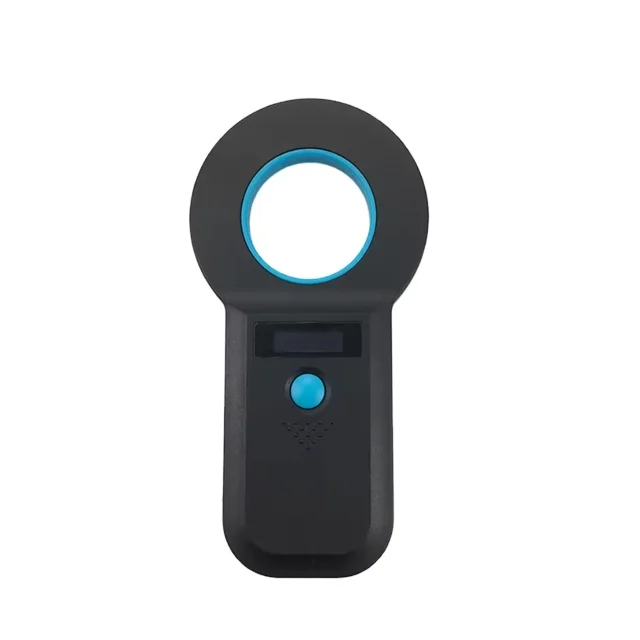 W90B 134.2Khz Animal Chip ID Microchip Scanner ISO11784/5 Handheld RFID Tag Reader Dog Cat Pet