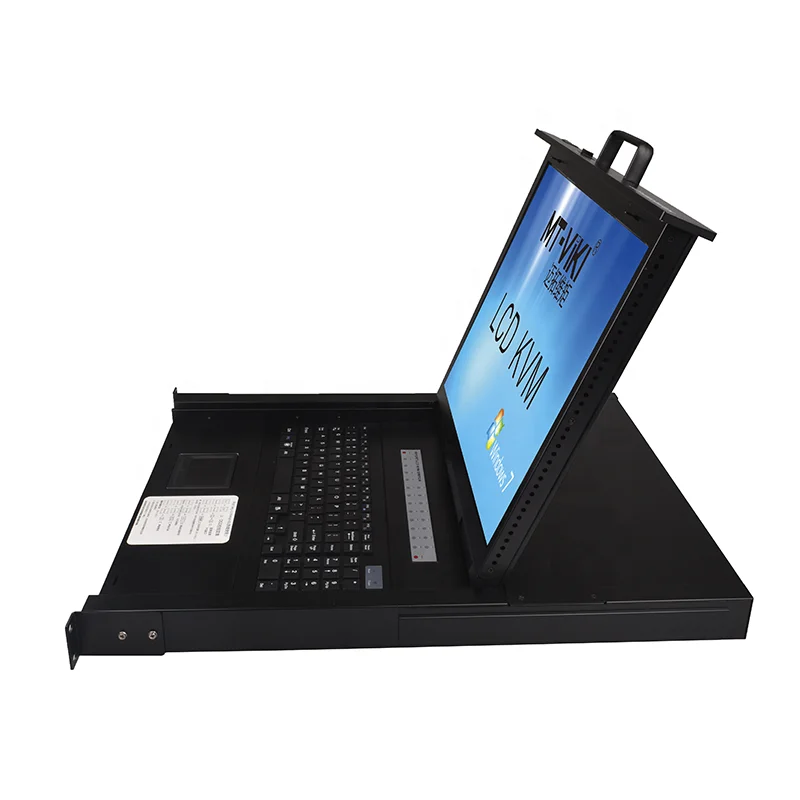 MT-1916UL-IP Авто 1U Rackmount 19-дюймовый экран 16 портов Vga Lcd Ip Kvm переключатель с локальной