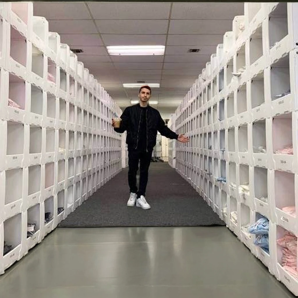 Warehouse Tool Hardware Storage box Picking stackable Stacking Hanging PP Corrugated Plastic shelf Storage Bin Part Bin pp sheet