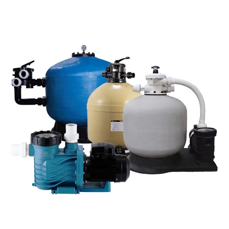 High Quality Material Swimming Pool Water Filter Tank Piscina Silica Sand Swimming Pool Filter Filtro de piscina