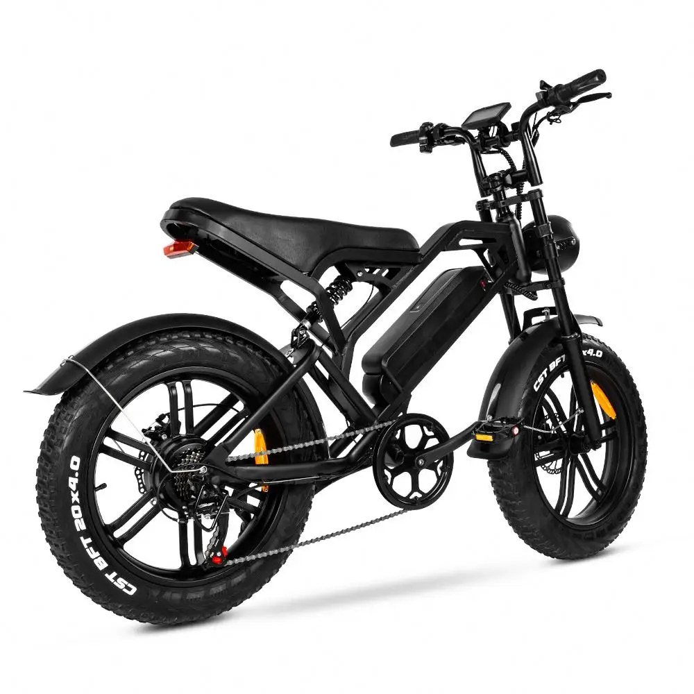 Warehouse Ready Stock V20 Electric Bike 1000w Ebike Fat Tire E-bike 250w Electric Bicycle USA EU Adult Hybrid Fatbike 25km/h 48V