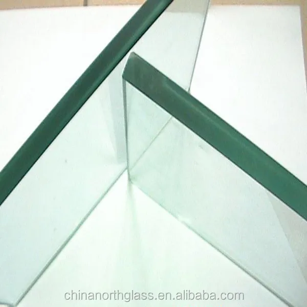 6mm 8mm laminating tempered glass with PVB or SGP interlayer, good edge processing