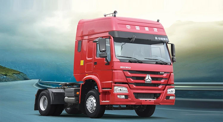 HOWO TX 4X2 Manual Tractor 6x4 Drive Wheel Left Steering Air Suspension Euro 6 Head Truck Transportation Dangerous Goods