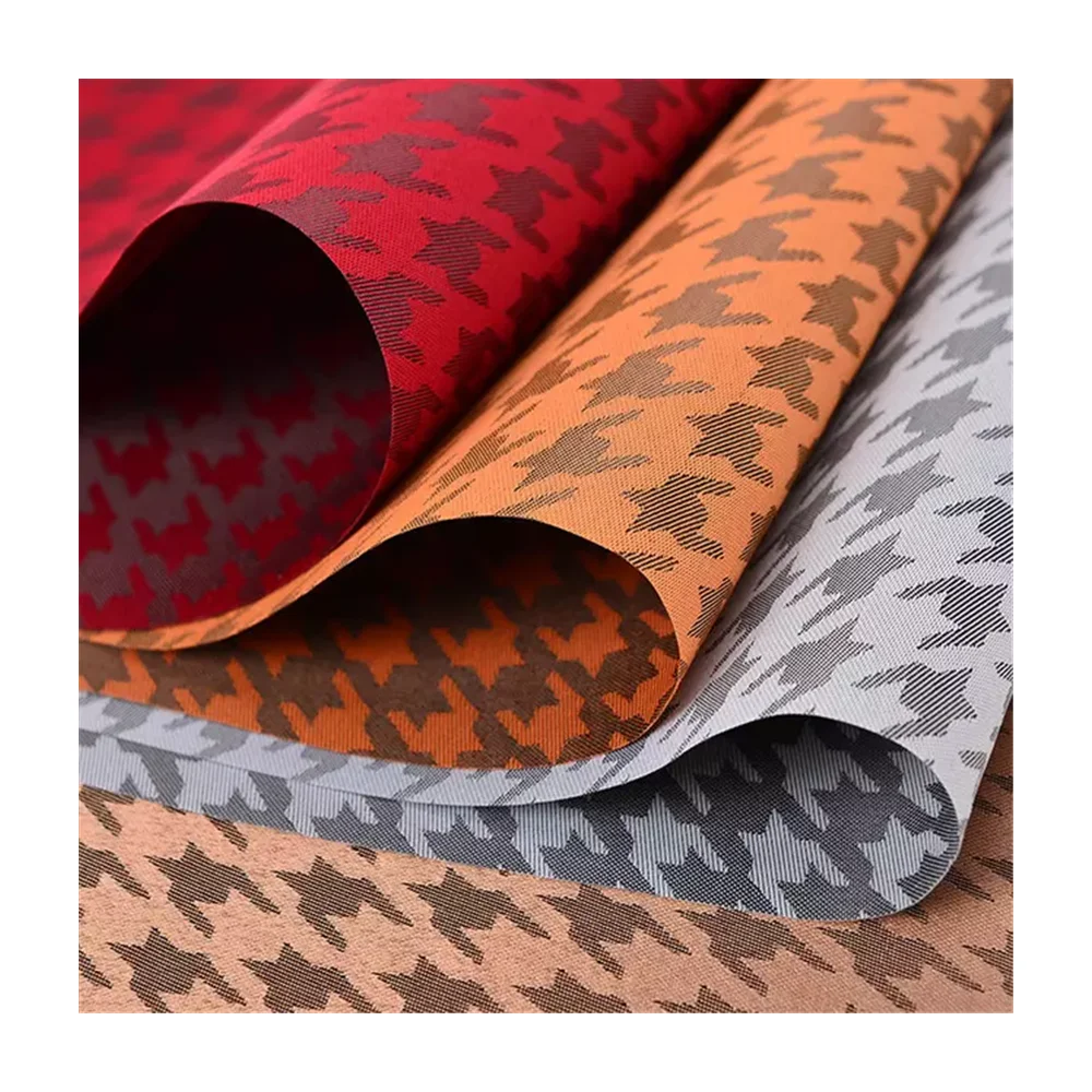 Chinese factory wholesale Sofa Fabric Living Room Furniture Car Soft Bag Backpack handbag material strech fabric