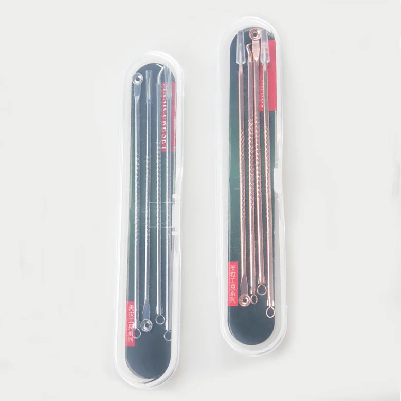 Blackhead & Blemish Removers Blackhead Remover Tool Pimple Popper Kit Extractor Tool Acne Needles