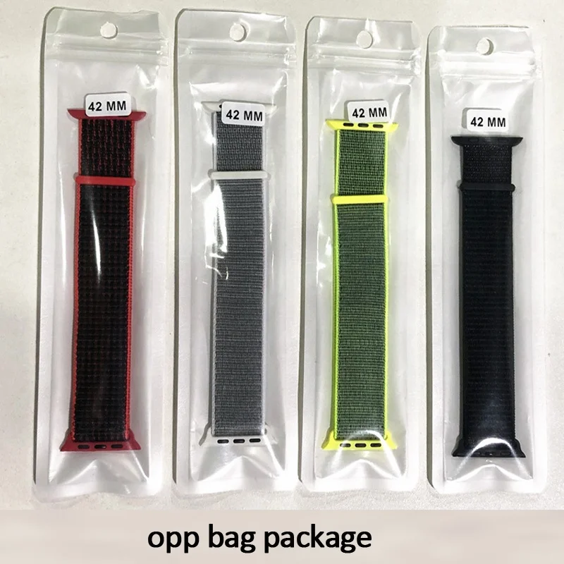 
Hot Sale Nylon Smart Watch Strap For Iwatch 3 4 Lightweight Breathable Soft Nylon Replacement Strap 