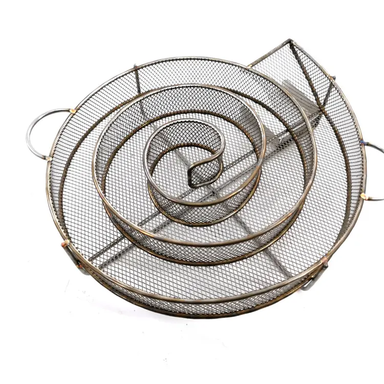 Bestseller Stainless Steel Spiral Smoker Box BBQ Wood Cold Smoke Generator Hot or Cold Smoking Generator