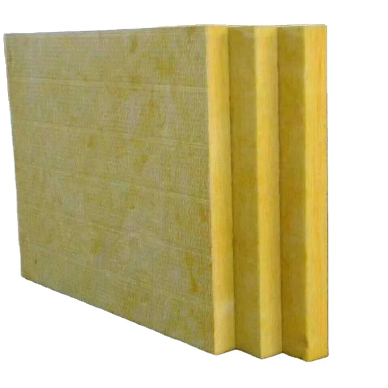 Factory price 100mm rock wool board exterior wall rock wool insulation board fireproof insulation board for building wall panel
