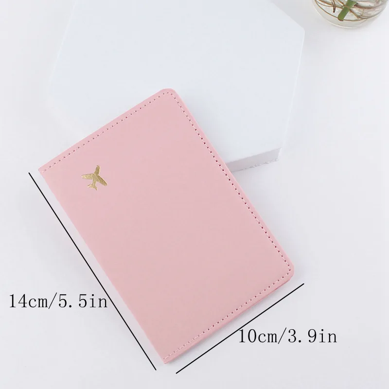 RU Wholesale bulk custom pu leather passport cover family travel wallet bags luxury designer case card organizer passport holder