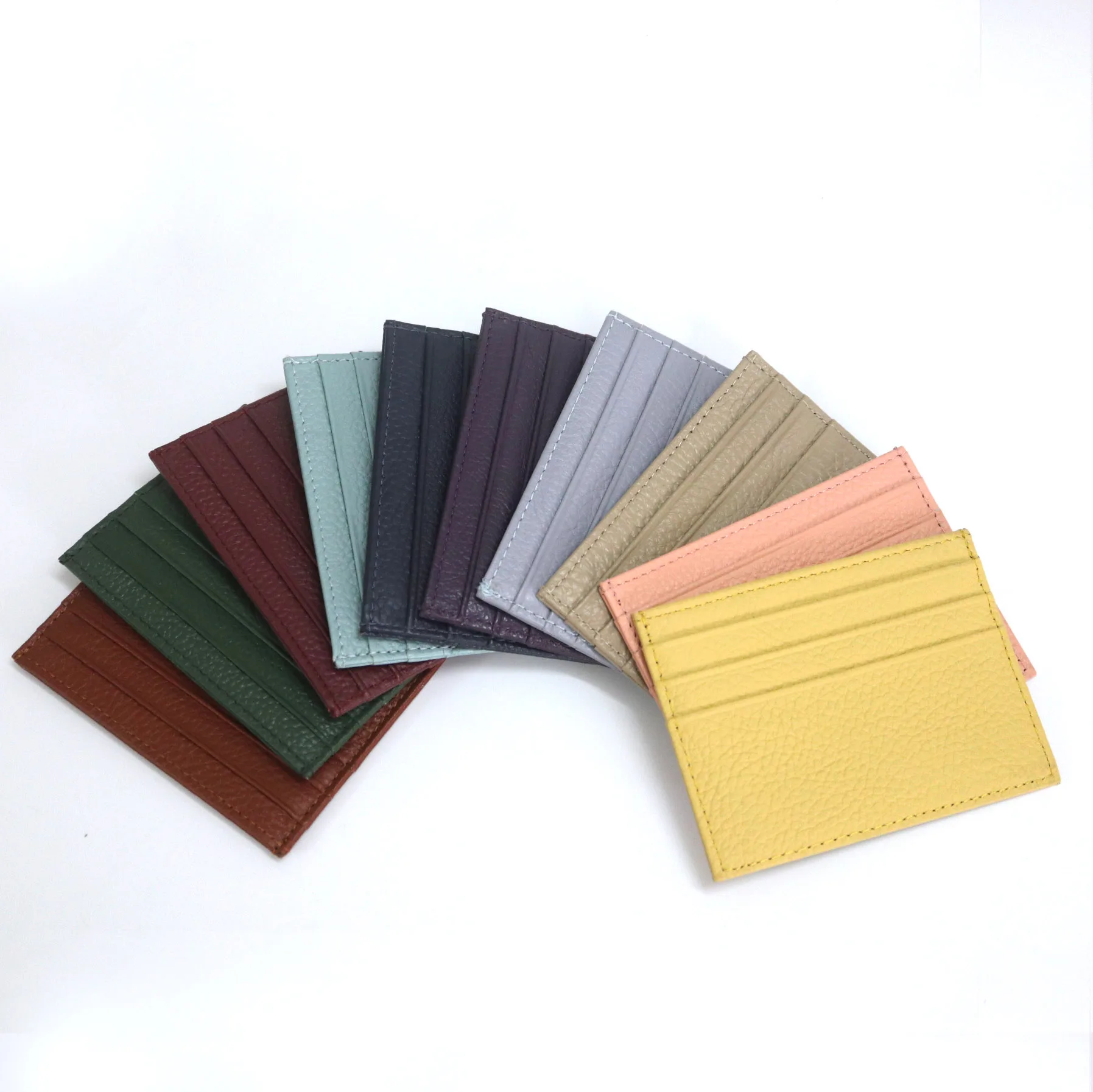 2022 Promotion Gift Luxury Minimalist Custom K pop Plastic Name Card Holder Business ID badge Card Holder Wallet