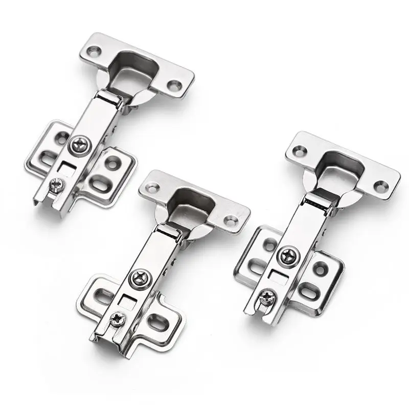 Concealed Hydraulic Hinges Furniture Hinges Half Overlay Soft Close Hinges Kitchen Cabinet