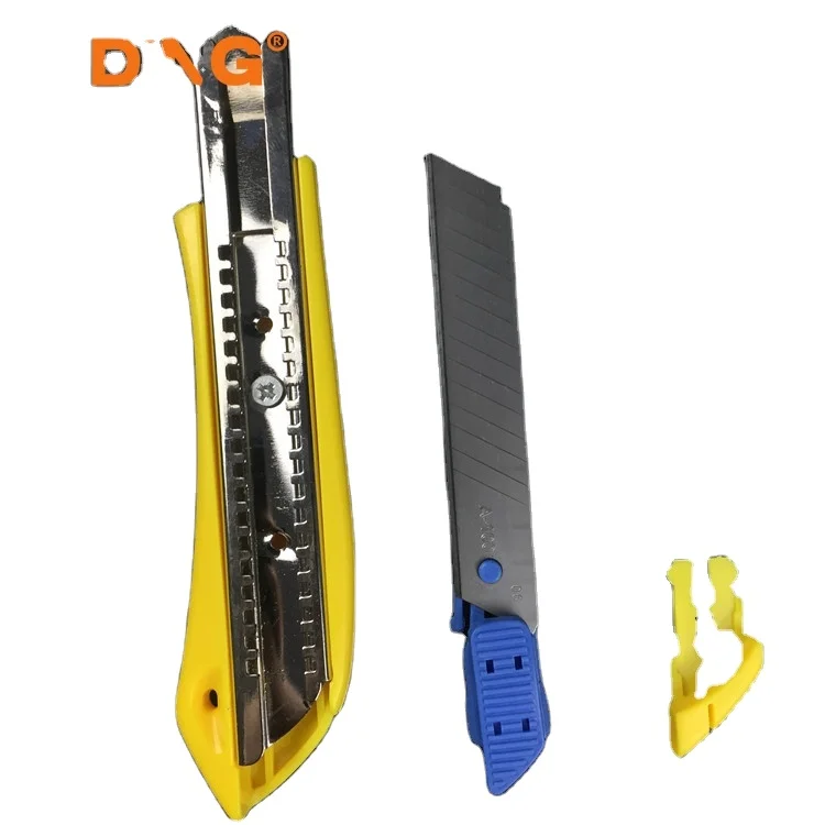 2024 Sharp high-carbon steel blade utility knife factory direct sales 18*100mm utility knife