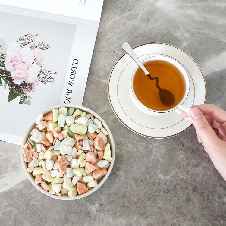 Edible Colorful Stone Chocolate Candies Hot Sales Gummy Stone Candy Bag Package Sweet Milk Candies