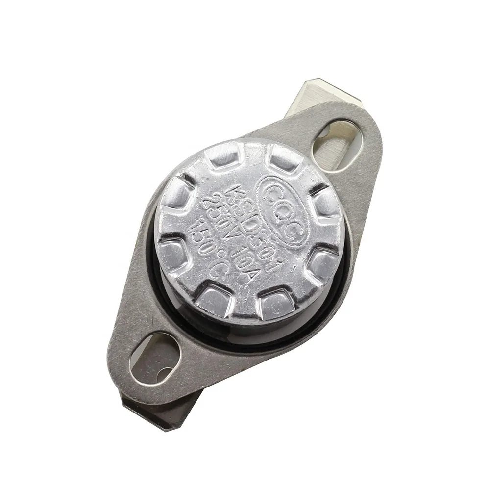 Top Quality KSD301 Normally Closed Bimetal Thermostat For Water Heaters