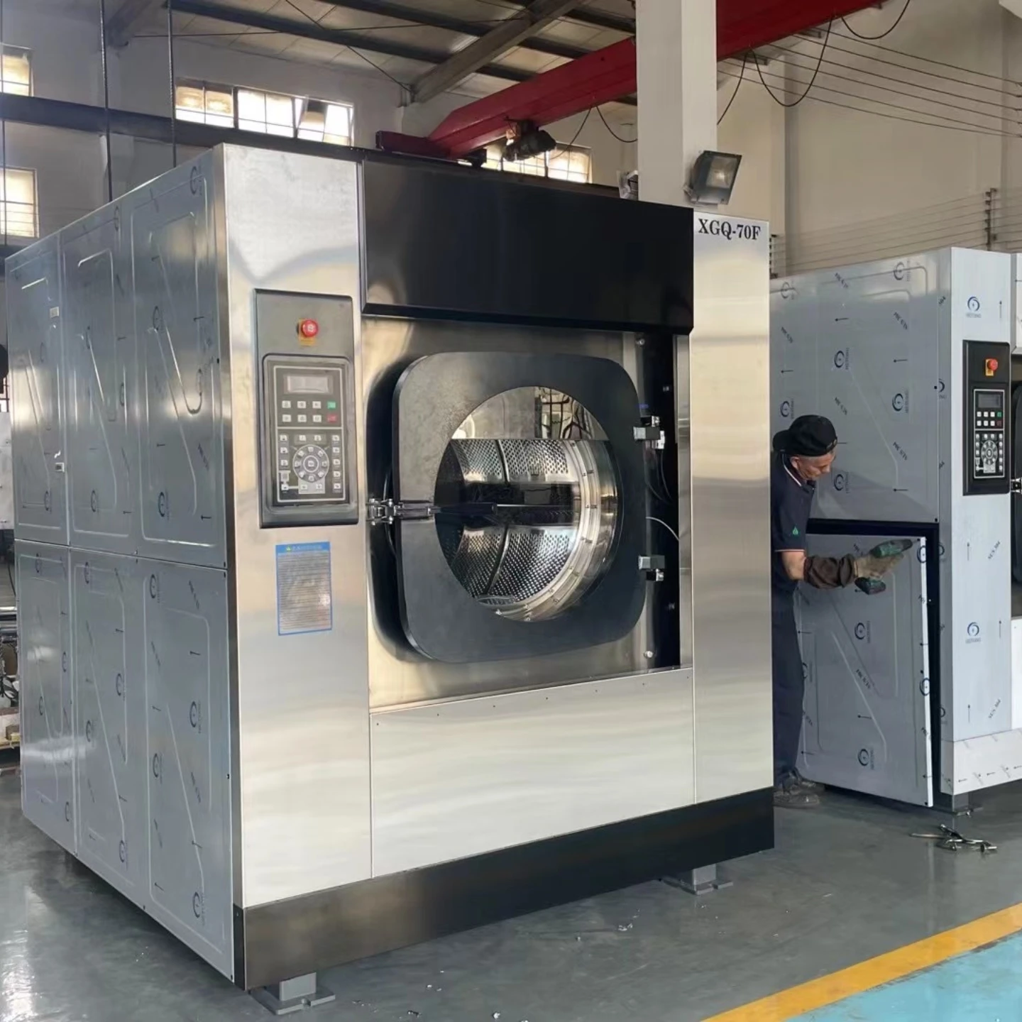 Industrial Fully Automatic Washing Machine 30KG 40KG 50KG 60KG 70KG 100KG 120KG Laundry Washer Extractor