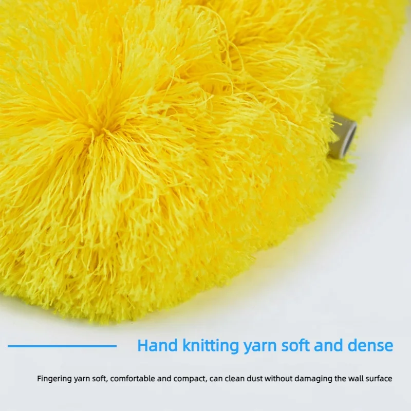 Household Cleaning Ceiling Fan Cleaner Duster with Extension Pole Long Reusable Microfiber Ceiling Fan Cleaning Brush