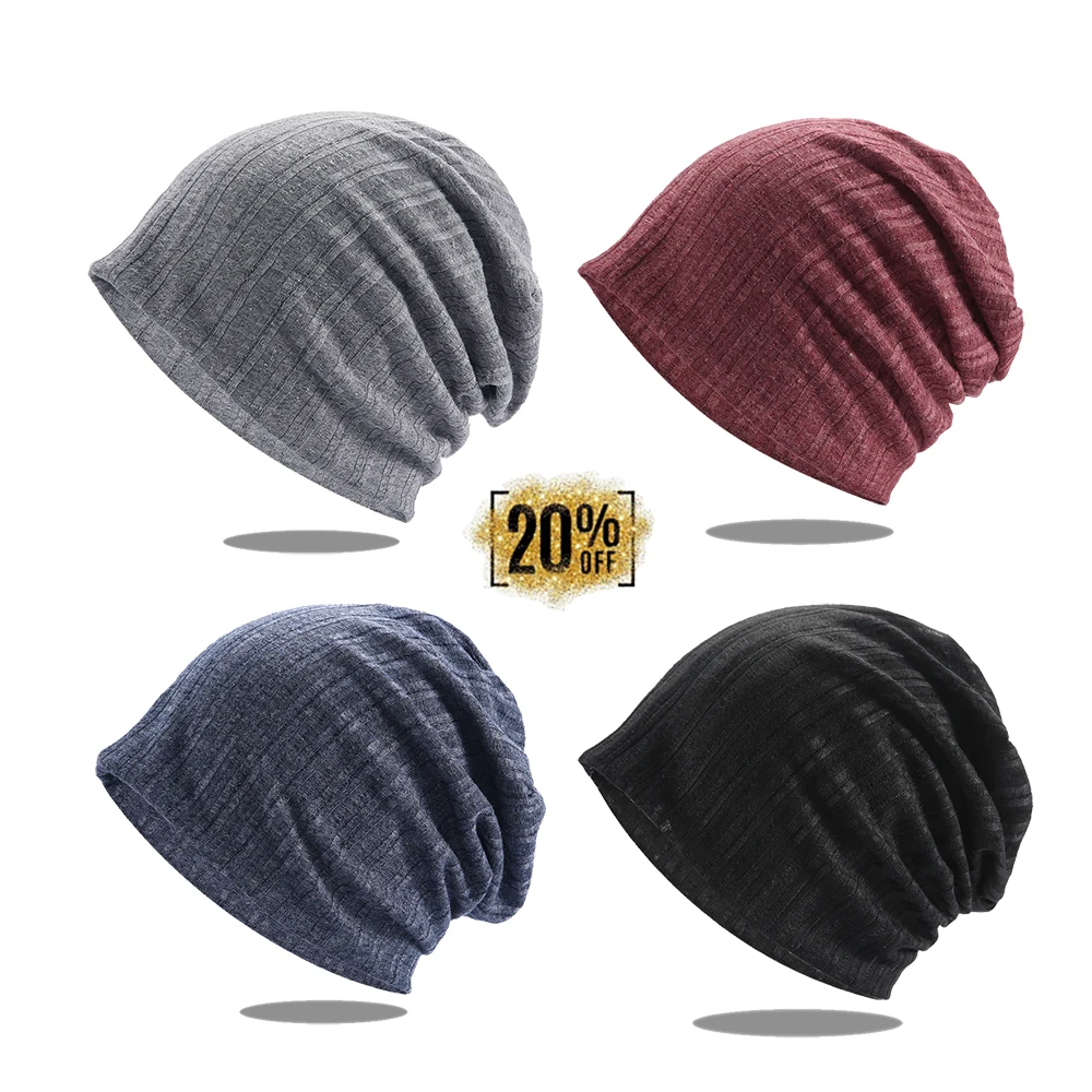 Однотонная мешковатая тонкая облегающая шапка ELLEWIN для мужчин и женщин, мягкая облегающая шапка унисекс с тонким черепом, шапка