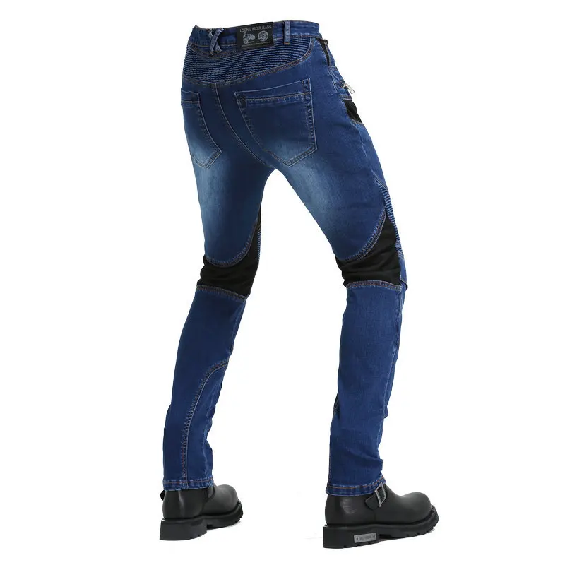 New summer jeans for men Kevlar fall protection pants Upgrade protective gear motorcycle riding pants