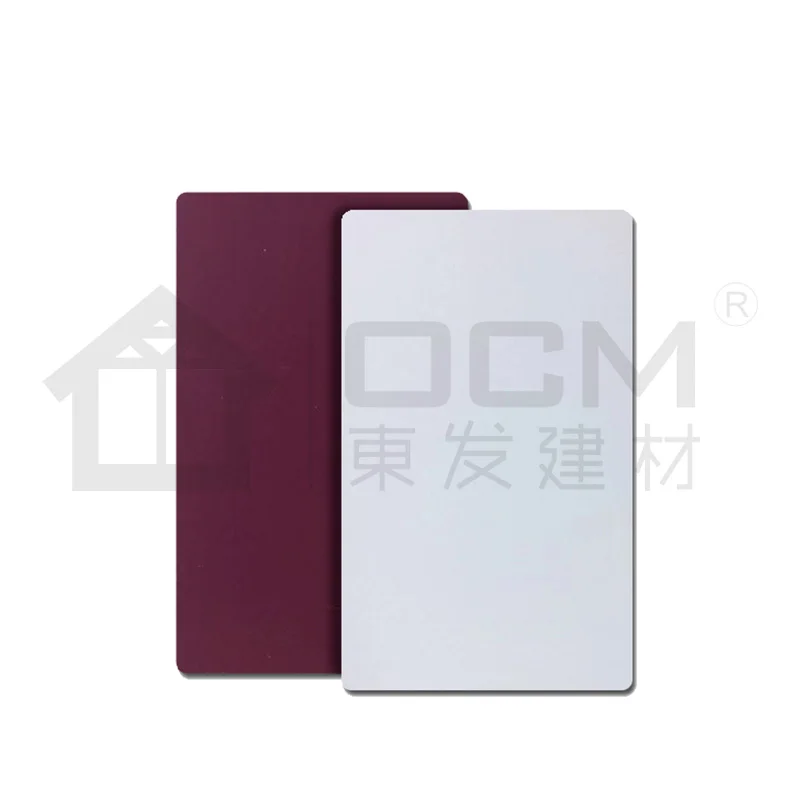 Acp 4mm Thickness Building Facade Fire Rated A2 Class Inorganic Core Aluminum Composite Panel