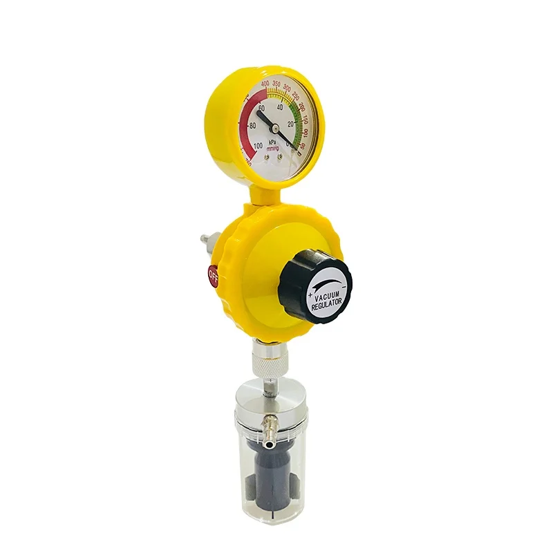Hospital Suction Regulator Medical Wall Mounted BS Standard Vacuum Regulator Suction Unit