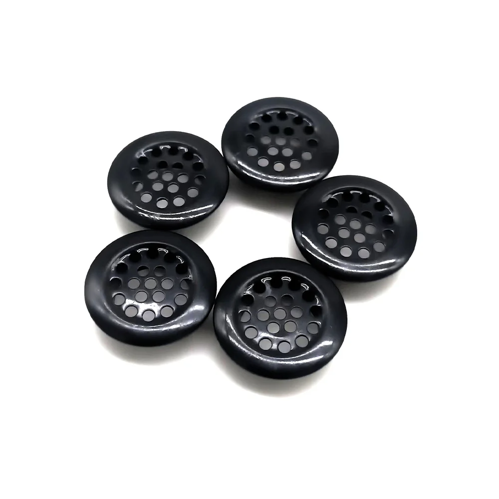 Wholesale custom logo and size special eyelet button with metal washer