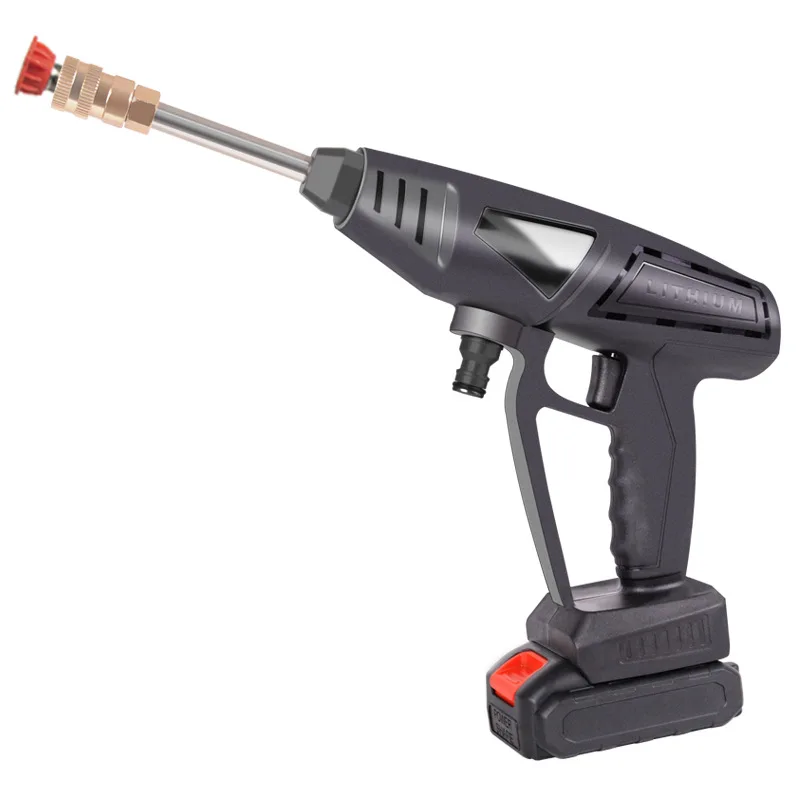 Мойка высокого давления с литиевой батареей, беспроводной распылитель для мойки автомобиля