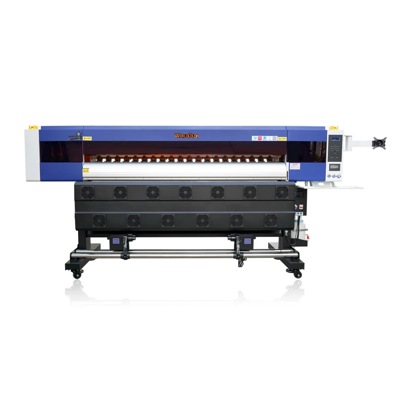 High Speed 1800mm Inkjet Printers 4 Heads Eps i3200-E1 Eco Solvent Printer Printing Machine