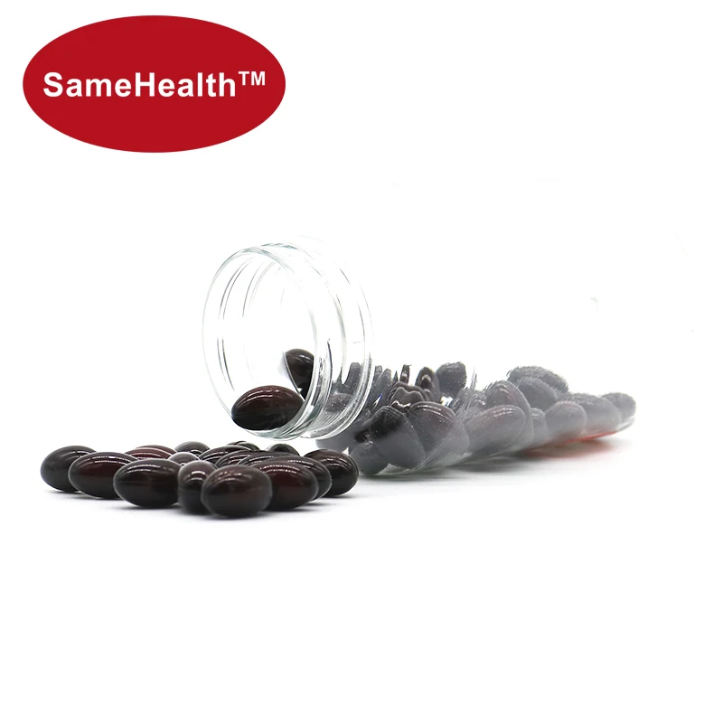 Китайская фабрика питания улучшение анемии функция черного глюконата фолиевая кислота Softgel капсулы