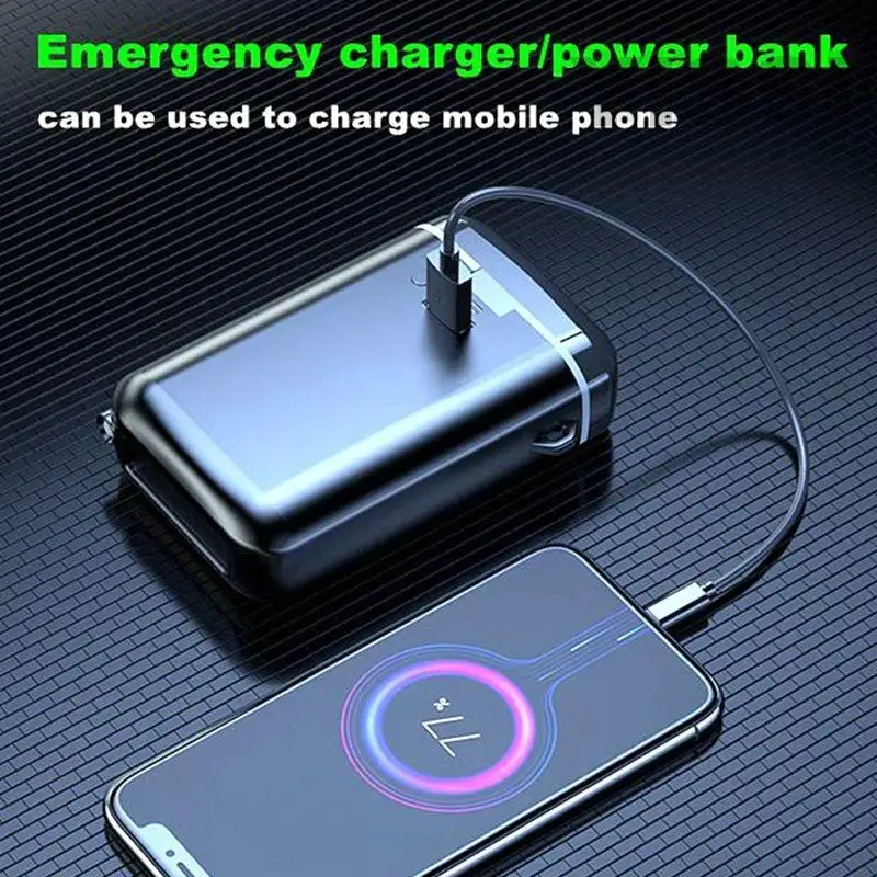 2021 M6 Tws Earbud Speaker Flashlight 4000mah Powerbank  Earphone Ipx7 Bass Stereo Wireless Ear Piece Earphone