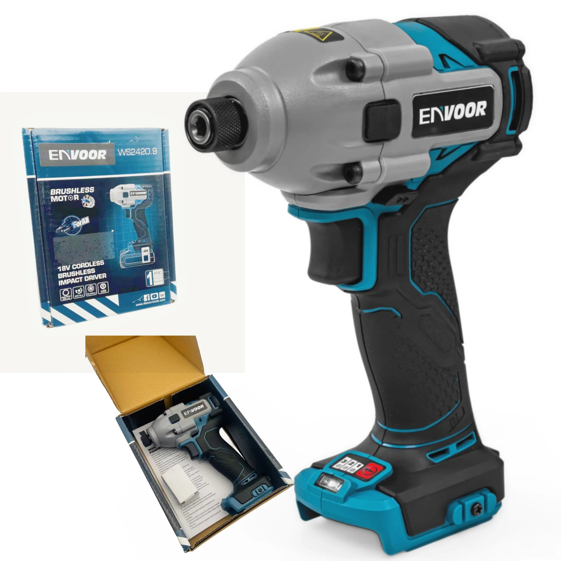 Impact cordless tool Electric Screwdriver Speed Brushless Impact Wrench Drill Driver