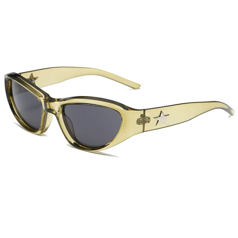 2023 Sport Style Retro Sunglasses Design Your Own Shades Wholesale Sunglasses Y2k Sunglasses With Star